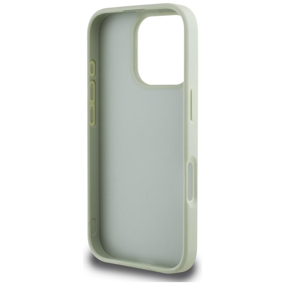 Etui do iPhone 16 Pro Max Guess Grained Big 4G Logo Zielone