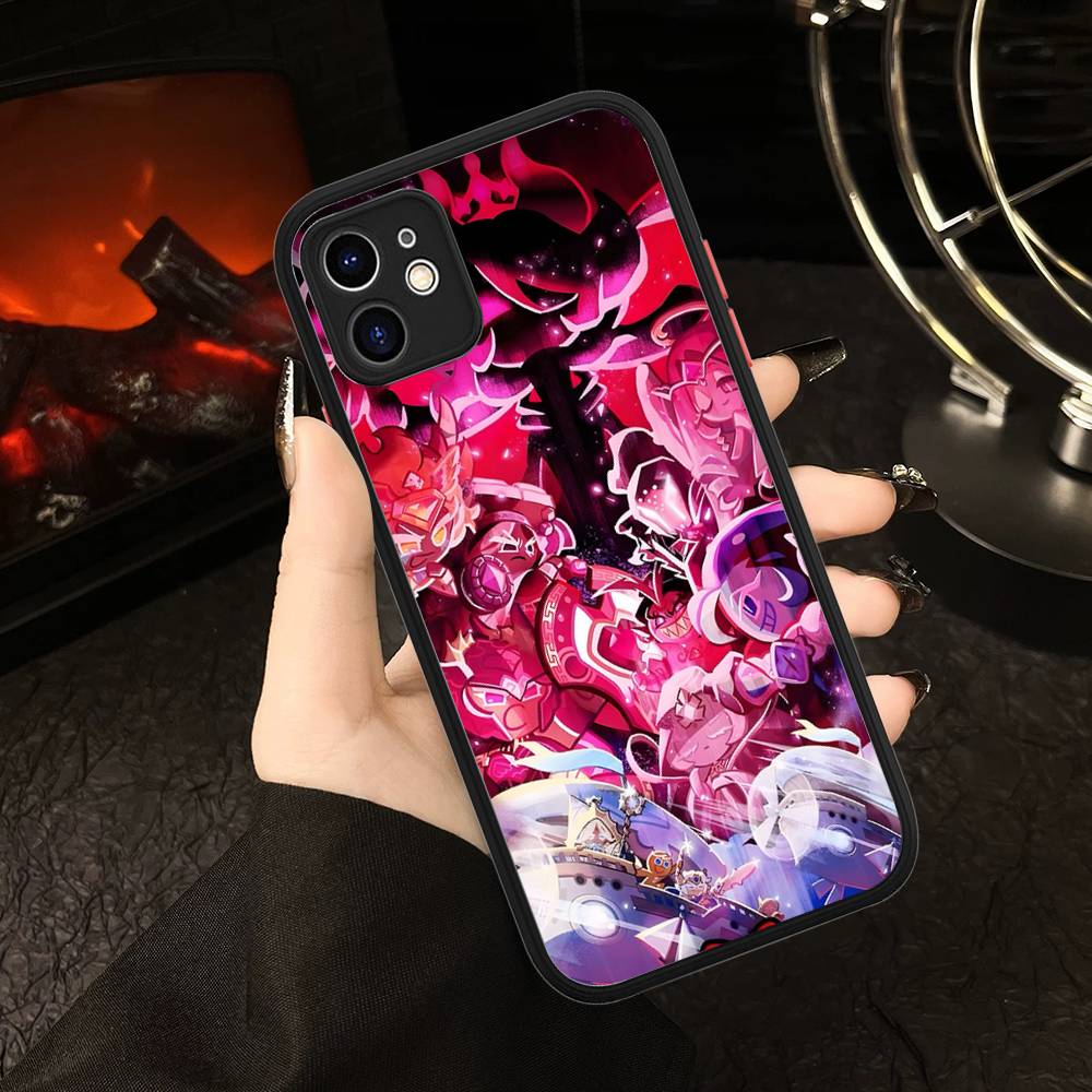 Чехол для телефона Cookie Run Kingdom Для IPhone 16 15 14 Plus 15 13 12 11 Pro Max X XS MAX Матовый чехол