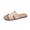 Французские ретро шлепанцы Birkenstock носить лето новые красивые темпераментные плоская подошва прохладные шлепанцы