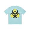 Palace Футболка унисекс с короткими рукавами и графикой Bio Hazard Tri-Ferg, голубая P20TS149