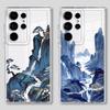 Чехол для Samsung Galaxy S26 S24 S21 S25 Edge S20 Plus S23 Ultra Note 20 Ultra 10 S22 FE Чехол для телефона Горы Вода Искусство