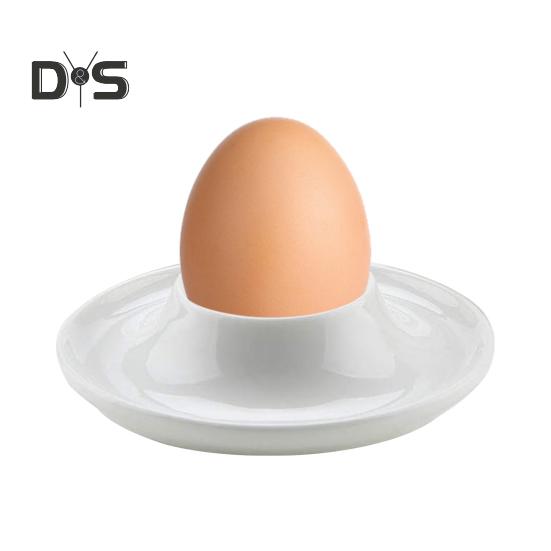 Набор держателей для яиц, небьющийся лоток для яиц, не содержащий бисфенол-А, современный держатель для яиц с защитой от переполнения и подставкой для ложек, компаньон для завтрака на кемпинге или пикнике