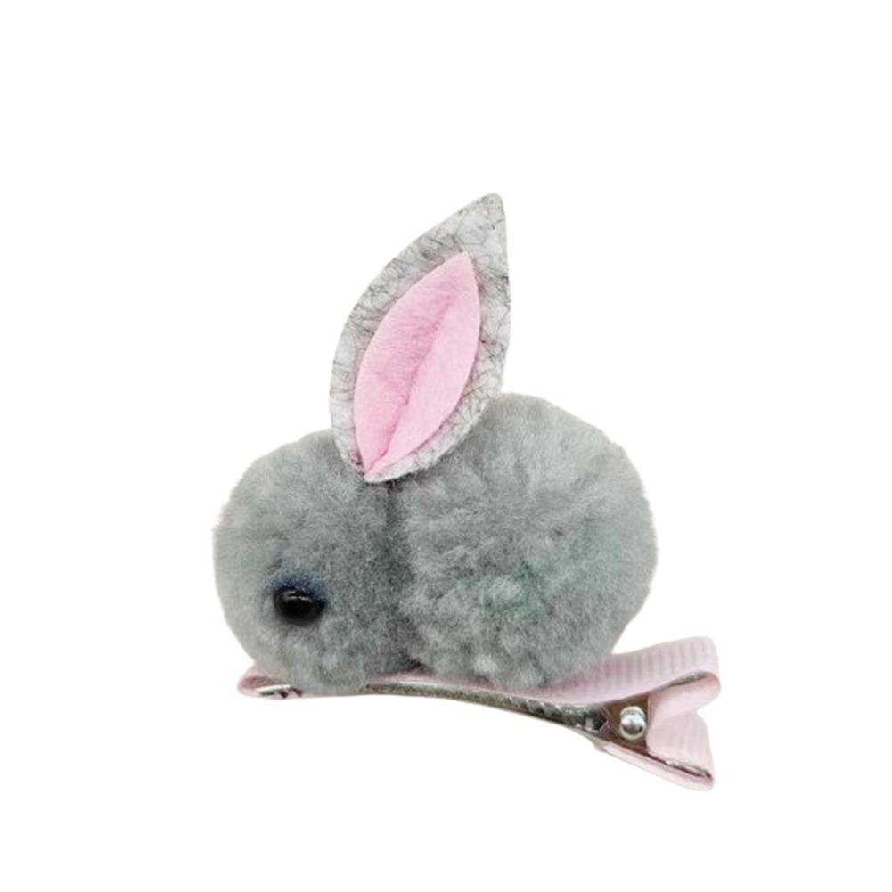 1 Pair Little Rabbit Hairpin Children Hair Barrette Decoration