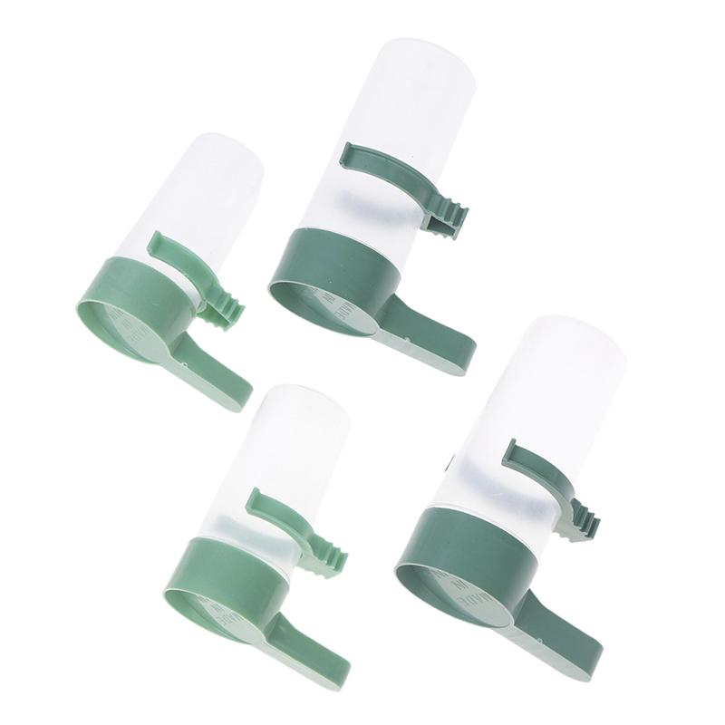 2 шт. кормушка для птиц, пластиковая, автоматическая, поилка, фонтан, бутылка для воды для попугаев, миски, принадлежности для птиц