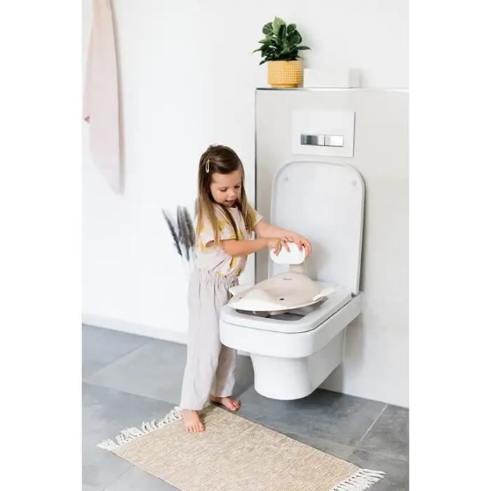 Réducteur de toilette pour enfants| Réducteur de lunettes WC en forme de Baleine| Siège Toilettes Stable et Confortable
