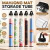PVC Mahjong Mat Case Transparent Mahjong Mat Storage Tube  Game Room Storage