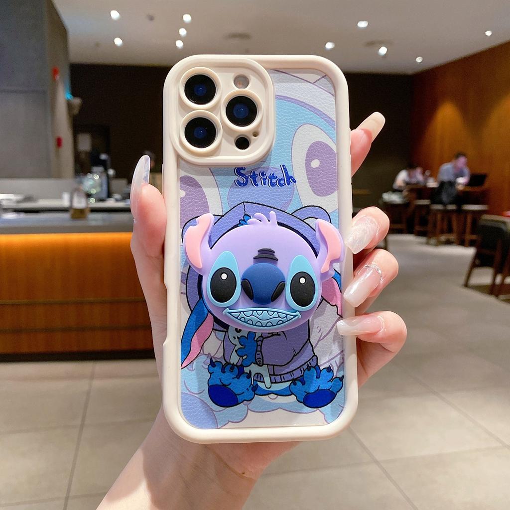 Новый продукт применим для oppo A6C мультяшный чехол для мобильного телефона A6Pro окрашенный Reno15Pro милый чехол-подставка защитный чехол