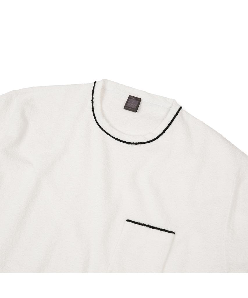 IOLO Terik Line Half Crew Neck_White