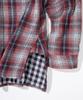 MASSNOUN Multi-Mix Check Shirt Msist002-Rd