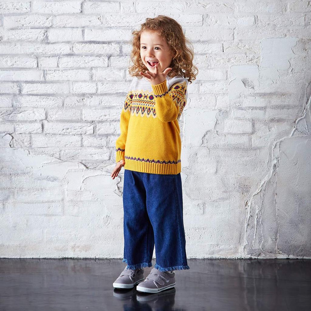 MIKIHOUSE Pants 130cm Indigo Blue DOUBLE_B 63-3203-261