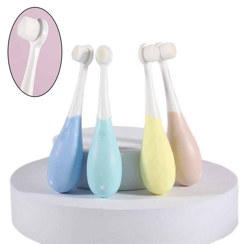 Comfortable Toddler Brush For Oral Teeth Care With Anti-slip Handle And Soft Bristles