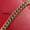 [Pre-Owned] Padlock Metal Lock Buckle Bag Monogram Logo Embossed Leather Box Bag Chain Shoulder Crossbody Bag Small - Very Good #11F65M
