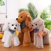 Genuine Poodle Plush Puppy Stuffed Animal Toy for Kids - Perfect Gift for Girls