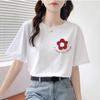 Pure Cotton Women's Wear Short-Sleeved T-shirt Summer Student Loose Half-Sleeve Top Bottoming Shirt