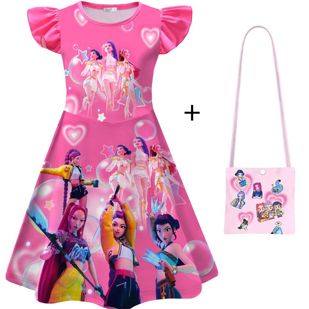 Girls' Casual Dresses, Summer Children's Fashion Dresses