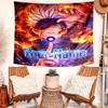 Personalized Name Gojo Satoru Tapestry, Wall Hanging Tapestry, Pattern Tapestry for Dorm Bedroom Living Room Wall Art Photography Backdrop