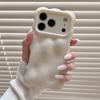 Матовый Однотонный Фиолетовый 3D Узор Пузыри Чехол для Телефона Для iPhone 17 Air 16 15 14 13 Pro Max Мягкий Ударопрочный Силиконовый Задний Чехол