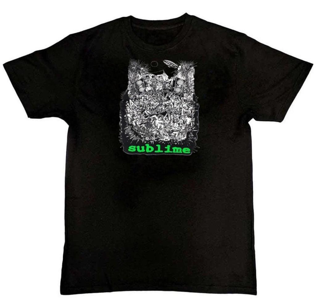 SUBLIME T-shirt LBC Ska Punk Graphic Print T-Shirt S-4XL