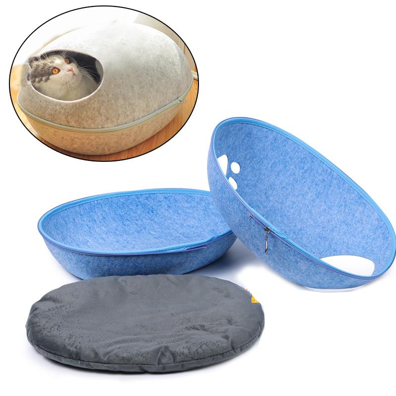 Cozy Cat Bed Home Removable Pet House for Cats Breathable Puppy Cat Kedi Malzemeleri Kattenmand Cats Products for Pets Supplies