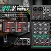BOMGE Professional Audio Mixer Soundboard Console Stereo DSP DJ Studio Recording