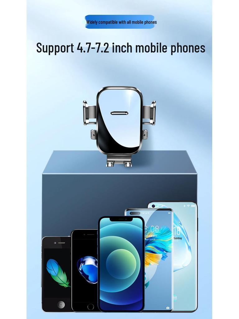 2025 Новая модель держателя для телефона в автомобиль, Присоска на приборную панель, Многофункциональная навигация, Фиксированная конструкция для центральной консоли