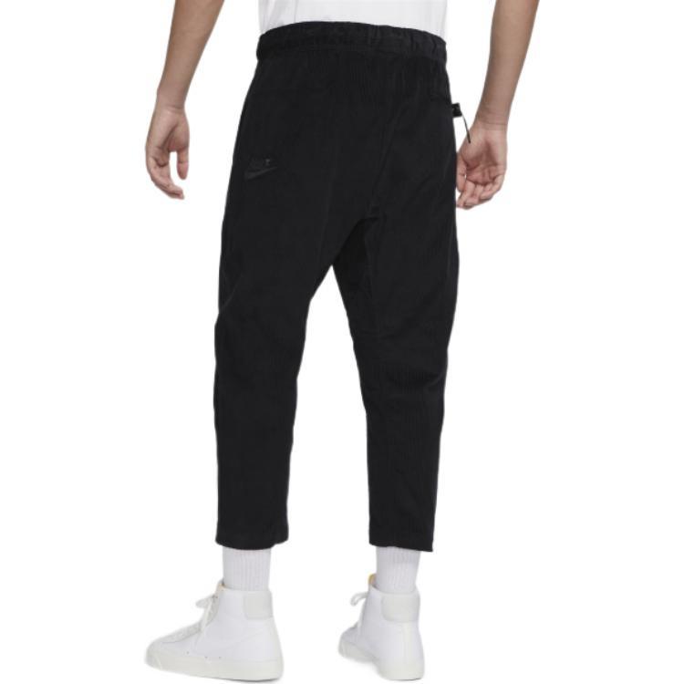 Nike Casual Pants Men's Black Moderate Tapered Pants DO2324-010