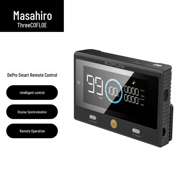 Портативная электростанция EcoFlow Outdoor Power Station Pro: Адаптер быстрой зарядки и умный пульт