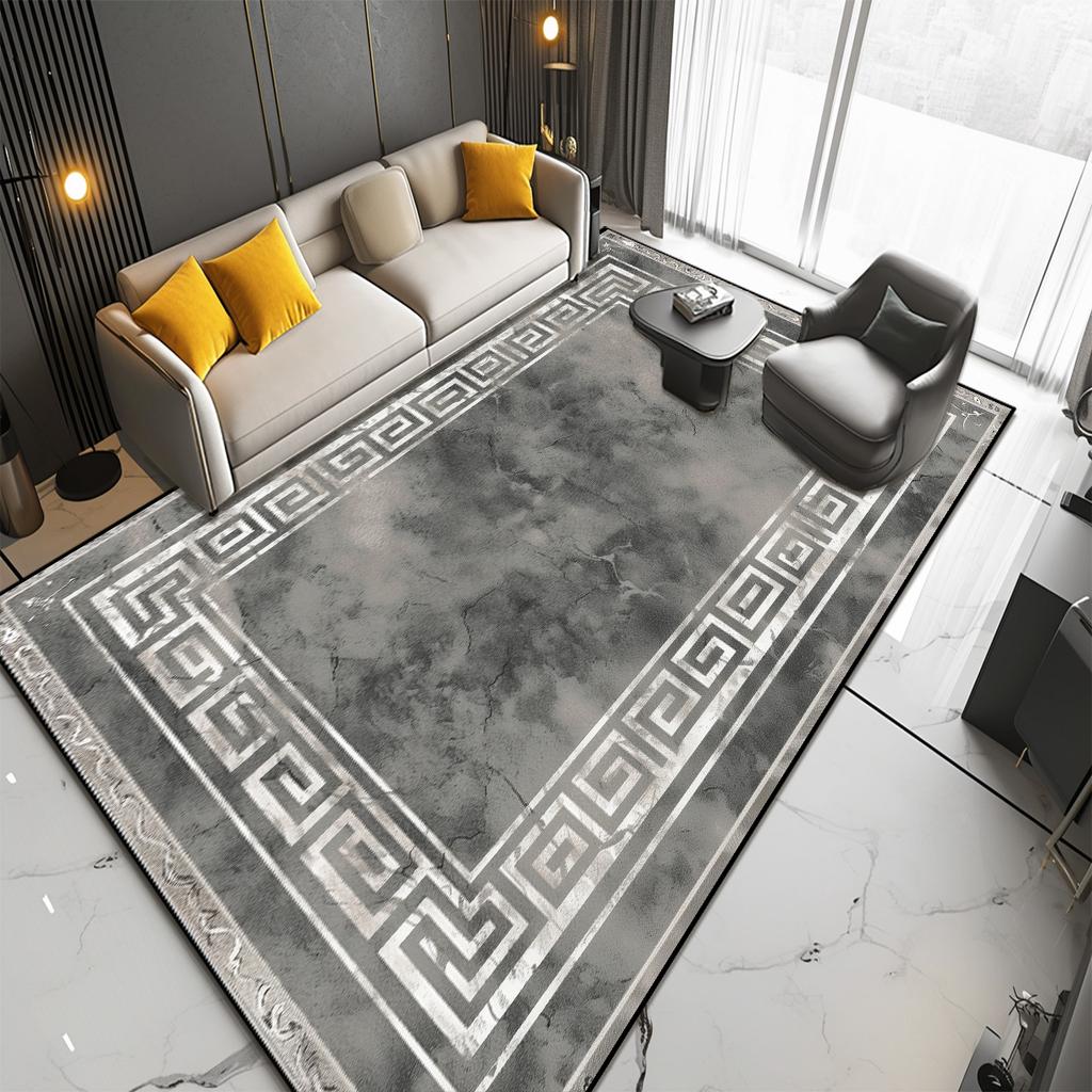 Ковры в новом скандинавском стиле для гостиной, серый, фиолетовый, современный декор комнаты, большой ковер для дома, нескользящий коврик для входной двери, тапете для спальни