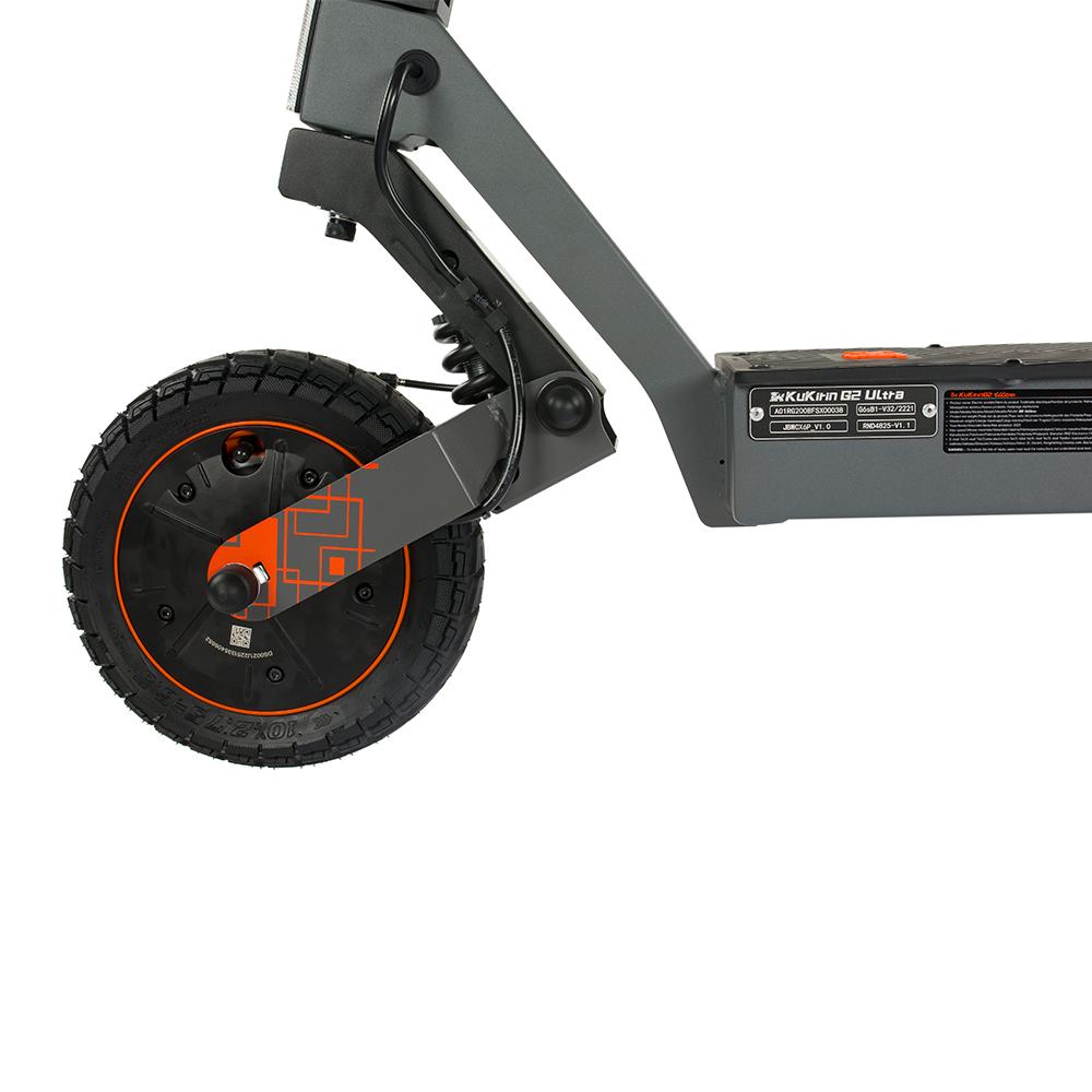 Электросамокат Kukirin G2 Ultra 10-дюймовое колесо Мотор 800 Вт x 2 Двойные дисковые тормоза 48 В 18 Ач Светодиодный дисплей Складной электросамокат Макс. нагрузка 120 кг