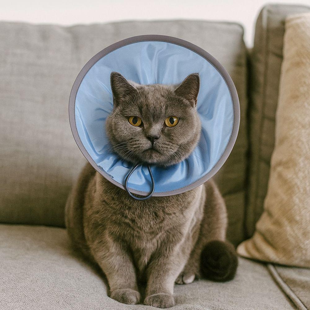 Anti-licking Pet Elizabethan Collar Waterproof Cat Recovery Collar Neck Recovery
