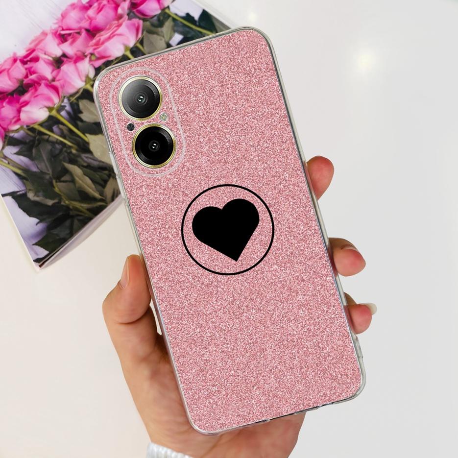 For Realme C67 4G Case RMX3890 New Fashion Painted Cover 6.72'' Soft Silicone Phone Case For Realme C67 C 67 RealmeC67 4G Bumper