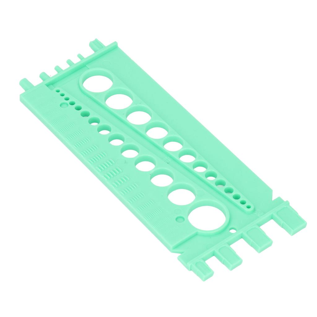 Инструмент для измерения болтов, пластиковый, интегрированный, портативный, дюймовая и миллиметровая шкала, резьбомер для гаек и болтов