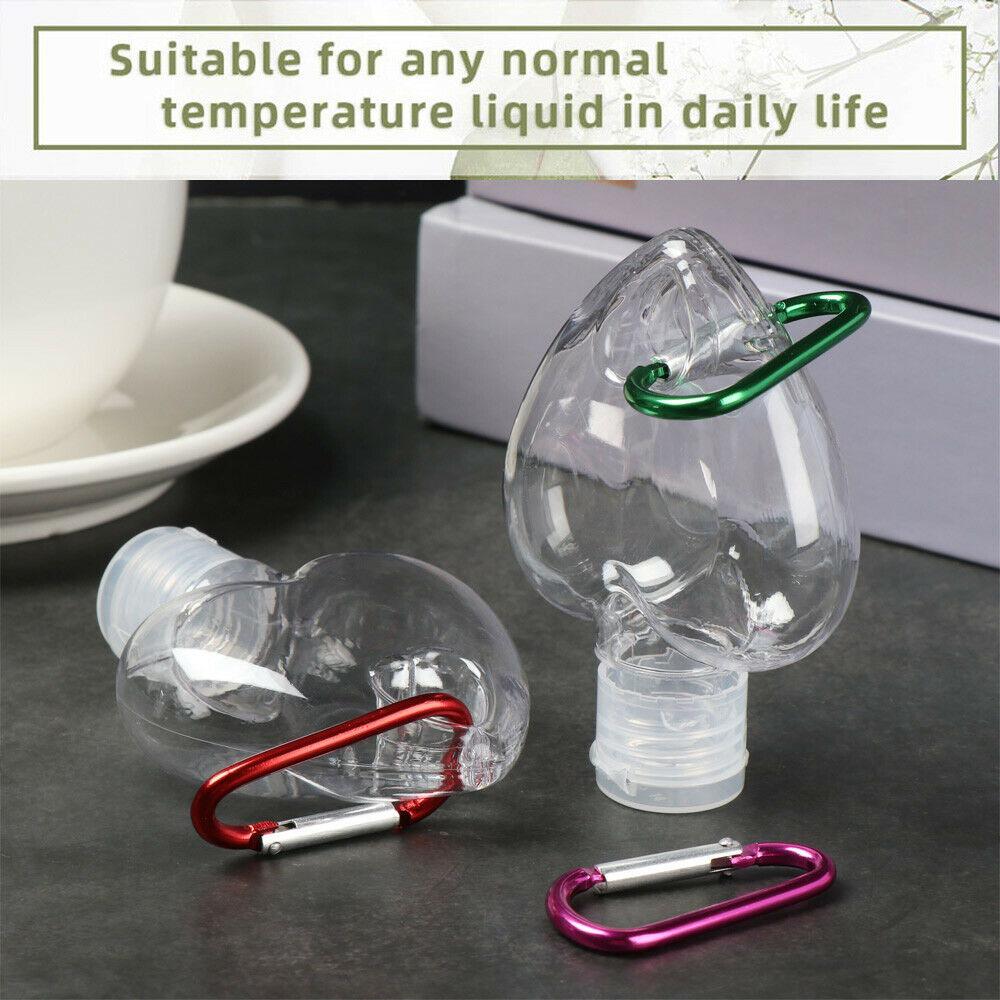 Форма Пластик С кольцом для ключей Многоразовая бутылка Бутылка для жидкого мыла Косметический контейнер Бутылка-спрей