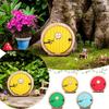 Миниатюрные дверные фигурки Феи Гнома Эльфов для дома для двора, художественного сада, дерева, скульптуры, статуи, декор, уличный декор, сказочная садовая дверь