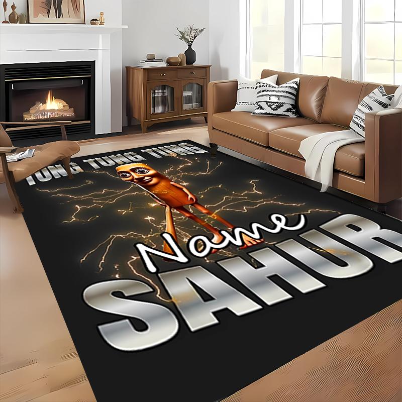 Custom personalization Italian Brainrot animal Area Rug - Perfect For Kitchen, Bathroom,Laundry Room Decor Large Size Available,Gift All Seasons