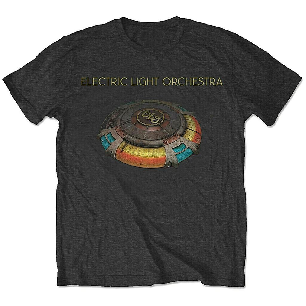 26 Официальная футболка Electric Light Orchestra Mr Blue Sky Черная Мужская Рок ELO Новая Унисекс Футболка