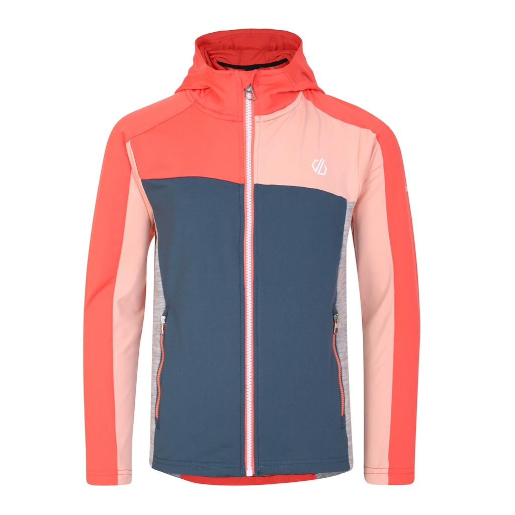 Childrens/Kids Thriving Core Stretch Hooded Midlayer