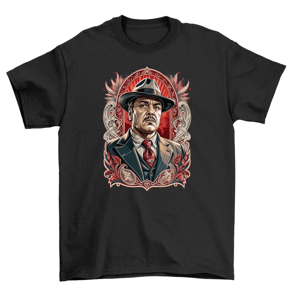 Retro_52 Vintage Style Suit and Hat T-Shirt Mens Womens Tees Top - Classy, Sassy, and a Bit Retro! Un