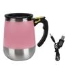 USB Charging Stainless Steel Electric Magnetic Water Cup Milk Coffee Self Stirring Mixing Mug400ml