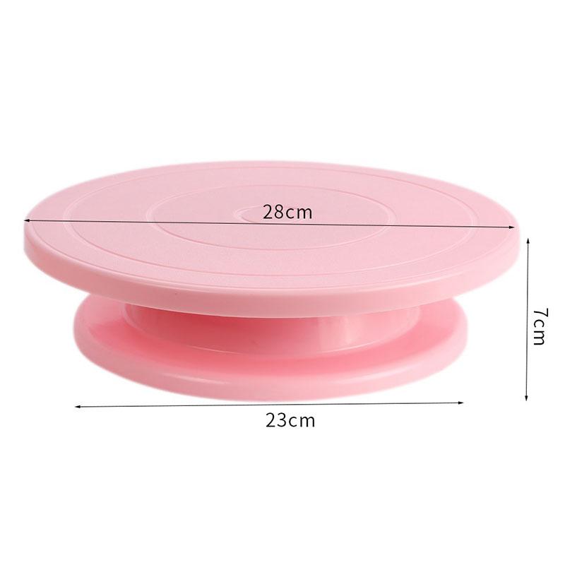 Cake Turntable Rotating Anti-Skid Round Cake Stand Cake Decorating Tools