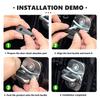 gztcv2 For Toyota Silicone Car Door Anti Shock Pad Soundproof Gasket Lock Buckle Protector Cover GRsport Hilux Aygo Yaris Corolla Rav4