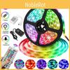 Rgb 5/10m Waterproof 3528 Smd 300/600 Led Flexible Light Strip With Remote Control**
