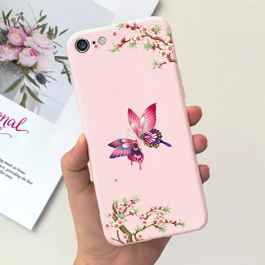 For Apple iPhone 7 8 Plus Case Cute Fashion Painted Back Cover Soft Silicone Phone Case For iPhone 8 Plus iPhone7 iPhone8 Bumper