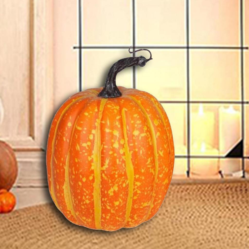 Thanksgiving Pumpkin Foam Artificial Simulation for Festival Basket Fillers