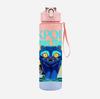 750Ml Water Bottler K-Pop Demon Hunters Printed Character Water Cup Large Capacity Outdoor Portable Rope Drinking Bottle for Boy Girl Gift