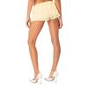 Women Lace Ruffle Bloomer Skirt Multi Layered Fairy Safety Shorts Elastic Waistband
