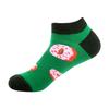 Men's Quality Business Ankle Socks Casual Novelty Graffiti Food Geometric Lattice Colorful Summer Happy Combed Cotton Short Sock