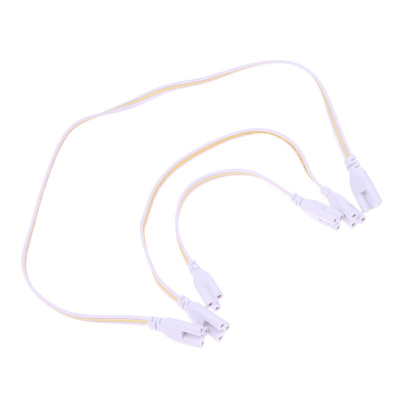 5 шт. гибкий двойной конец 3-контактный светодиодный соединительный кабель для трубки, провод T4 T5 T8, удлинитель для встроенной светодиодной трубки, лампочка