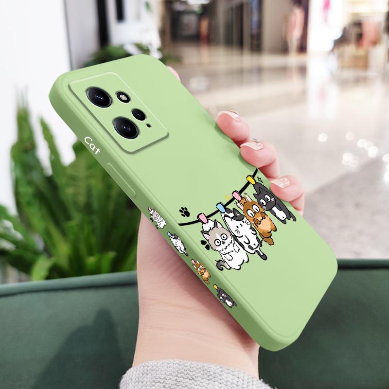 Чехол для телефона "Воздушный кот" для Xiaomi Redmi Note 15 Pro Plus 4G 5G Силиконовый чехол