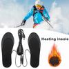 Heated Insoles Temperature Control Cuttable Heating Reusable USB Insoles Foot Warmer